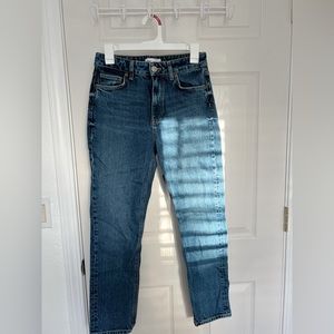 Zara straight leg jeans
